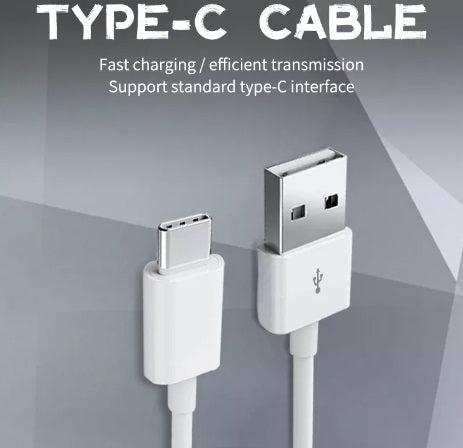 Cable Cargador y datos USB Tipo C de 1 Metro para Samsung Xiaomi