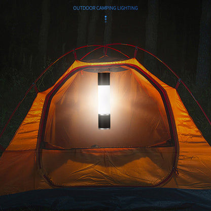 Lampara Camping Multifunción recargable Trípode 12 horas uso
