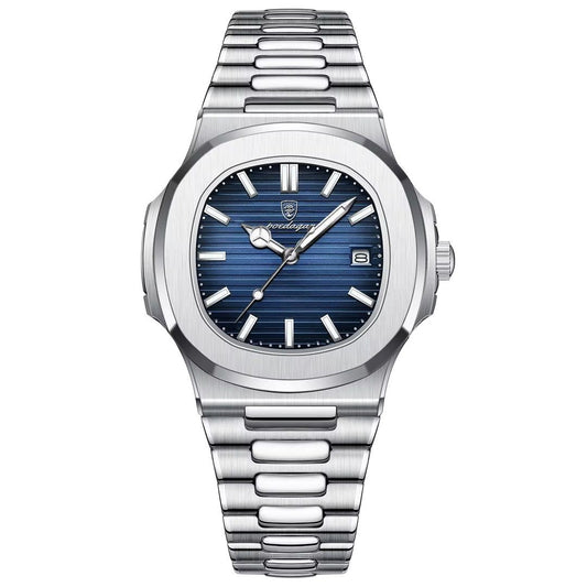 Reloj cuarzo hombre 40 mm con cristal mineral