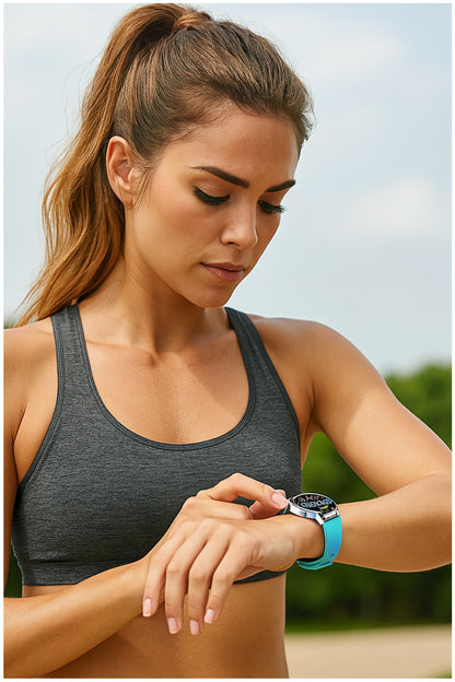 Smartwatch S37 Unisex Pantalla 1.28” Llamadas Bluetooth Salud Completa Deporte IPX8 Batería 5 Días Diseño Elegante y Versátil