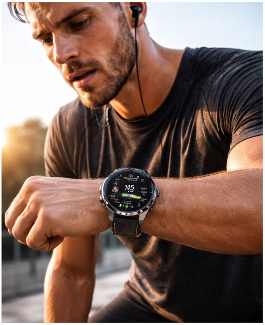 Smartwatch GT5 Pro con conectividad Bluetooth
