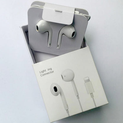 Audífonos Earpods Para iPhone Conexión Lightning Manos Libres