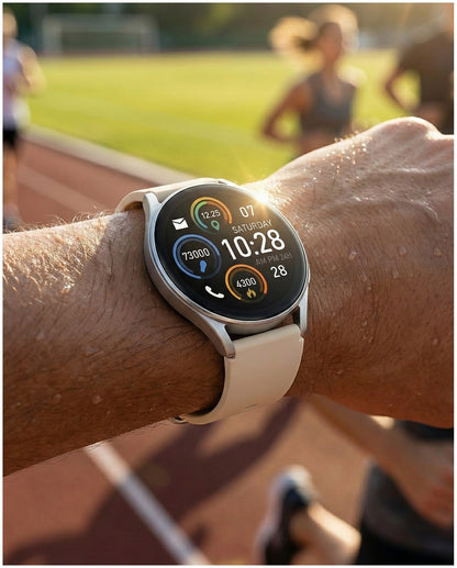 Smartwatch S37 Unisex Pantalla 1.28” Llamadas Bluetooth Salud Completa Deporte IPX8 Batería 5 Días Diseño Elegante y Versátil