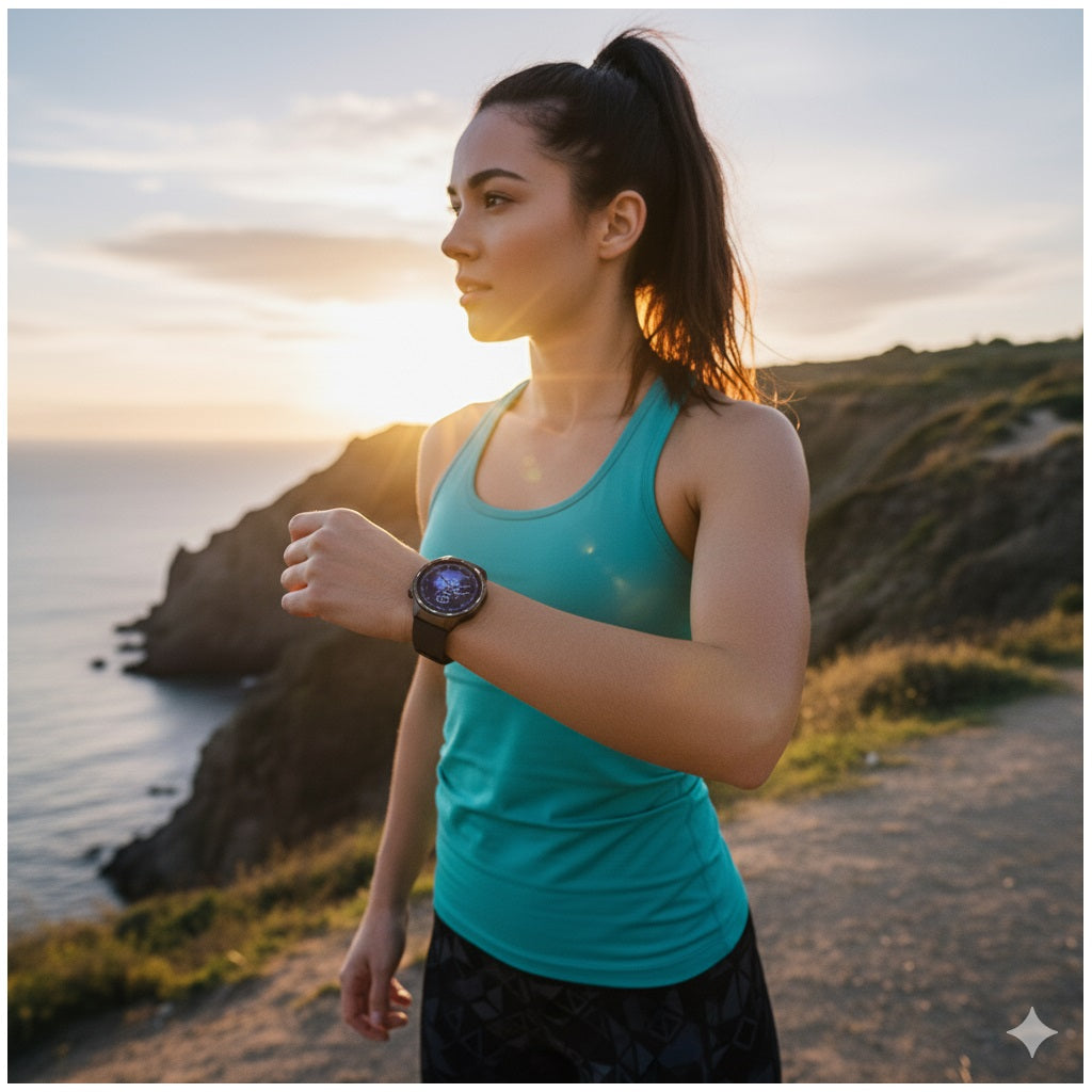 Smartwatch HT32 Deportivo OLED Multifuncional Compatible IOS Android Notificaciones Salud Deporte Redes sociales
