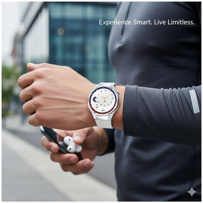 Smartwatch HT32 Deportivo OLED Multifuncional Compatible IOS Android Notificaciones Salud Deporte Redes sociales