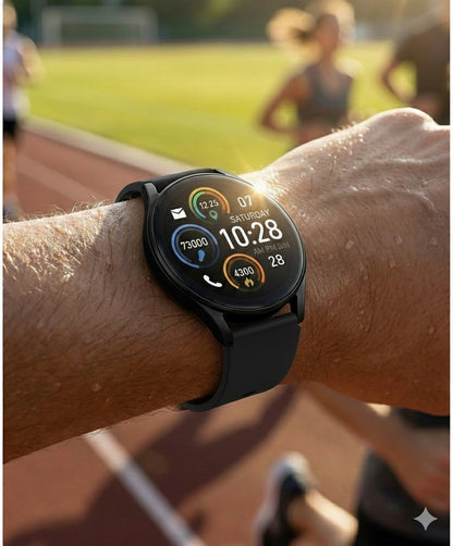 Smartwatch S37 Unisex Pantalla 1.28” Llamadas Bluetooth Salud Completa Deporte IPX8 Batería 5 Días Diseño Elegante y Versátil