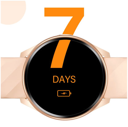 Reloj Inteligente Mujer Llamadas Bluetooth | Monitoreo de Salud | Multideporte | IP67 Notificaciones