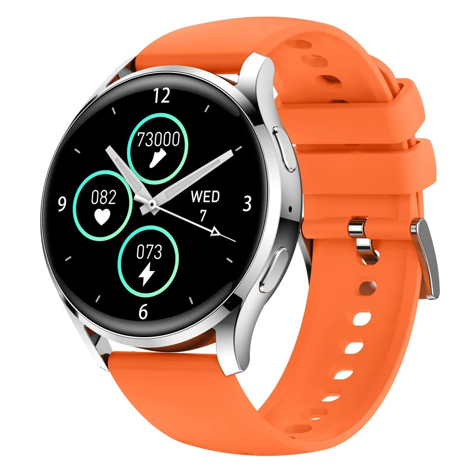 Smartwatch S37 Unisex Pantalla 1.28” Llamadas Bluetooth Salud Completa Deporte IPX8 Batería 5 Días Diseño Elegante y Versátil