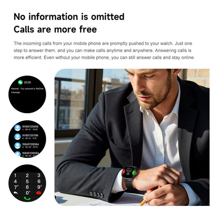Smartwatch Reloj Inteligente Llamadas Bluetooth, Monitoreo de Salud