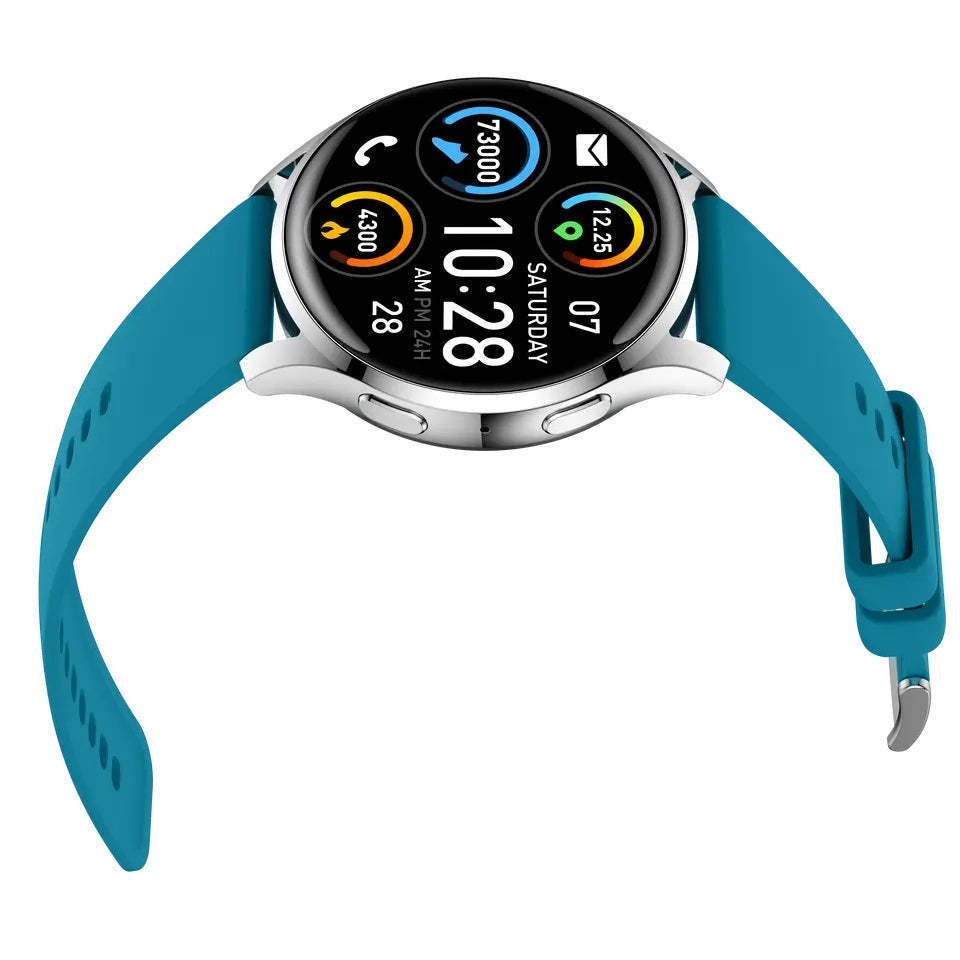 Smartwatch S37 Unisex Pantalla 1.28” Llamadas Bluetooth Salud Completa Deporte IPX8 Batería 5 Días Diseño Elegante y Versátil