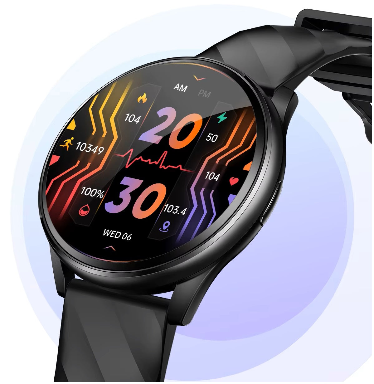 Reloj Inteligente Mujer Llamadas Bluetooth | Monitoreo de Salud | Multideporte | IP67 Notificaciones