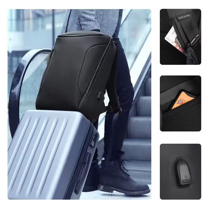 Mochila Impermeable Multifuncional Carga USB Ideal Viajes y Oficina