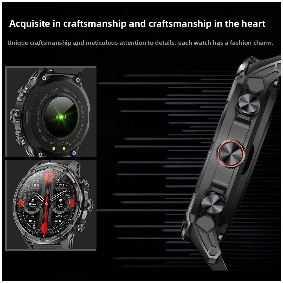 Reloj Inteligente V99 AMOLED 1.85 Batería 710mAh, Llamadas Bluetooth Salud