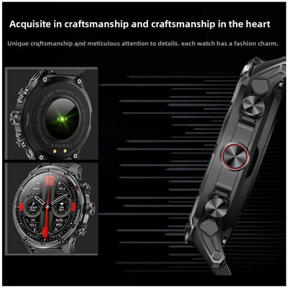 Reloj Inteligente V99 AMOLED 1.85 Batería 710mAh, Llamadas Bluetooth Salud