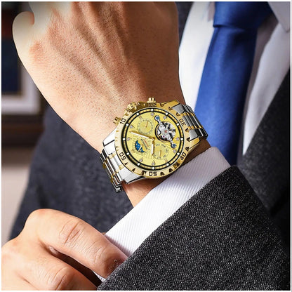 Reloj Automático Mecánico para Hombre Visualización Completa