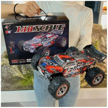 Auto RC Monster Truck Profesional 4WD Velocidad 60kmh 118