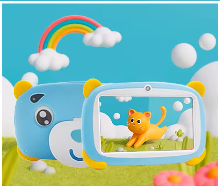 Tablet Infantil Educativa Android 13 Quad Core 1.5Ghz 2GB RAM 32 ROM 3000mAh 7 Pulgadas 2 Cámaras WIFI Bluetooth