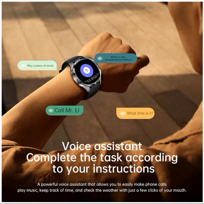 Smartwatch GT5 PRO Correa Metálica Monitor de Salud 247 IP67 BT 300mAh