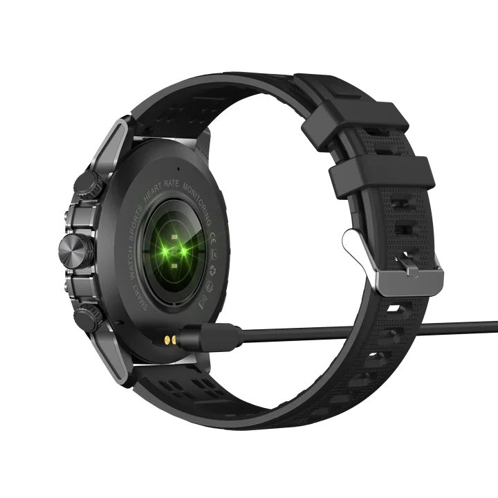 Smartwatch Deportivo Táctico AMOLED 1.75”  IP67, 600mAh, Bluetooth HD Compatible Android & iOS