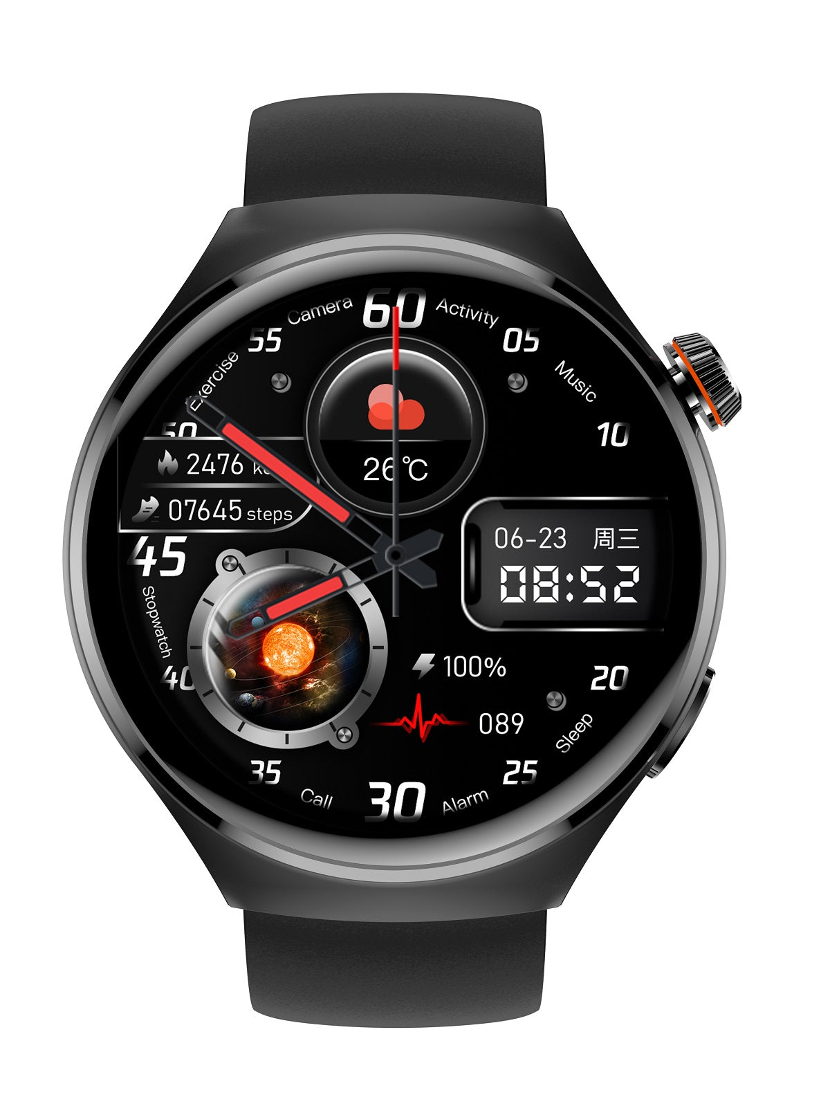 Reloj Inteligente C13 2025 Llamadas Bluetooth, Monitor de Salud, Ritmo Cardíaco, Sueño y Actividad