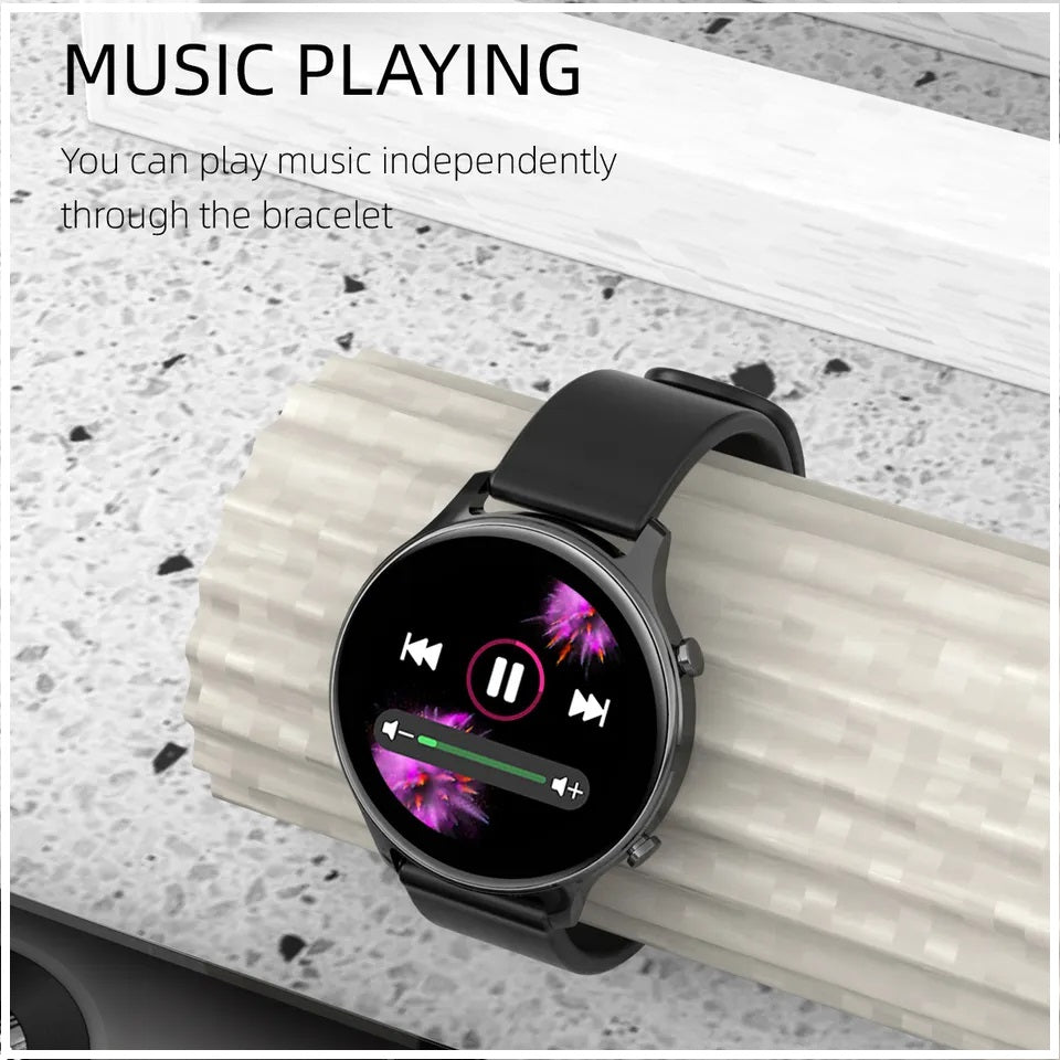 Smartwatch S37 Unisex Pantalla 1.28” Llamadas Bluetooth Salud Completa Deporte IPX8 Batería 5 Días Diseño Elegante y Versátil