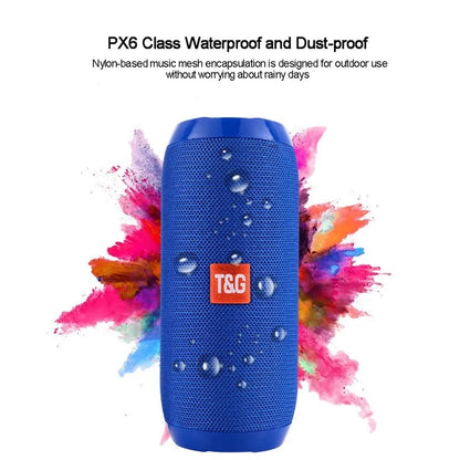 Parlante Portátil Bluetooth Altavoces inalámbricos Waterproof Luz LED Azul