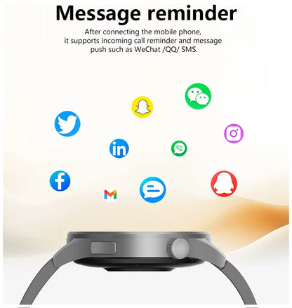 Reloj Inteligente C13 2025 Llamadas Bluetooth, Monitor de Salud, Ritmo Cardíaco, Sueño y Actividad