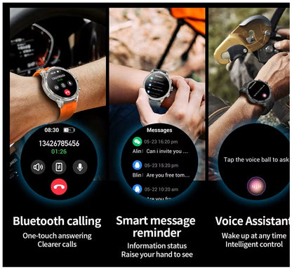 Reloj Inteligente V99 AMOLED 1.85 Batería 710mAh, Llamadas Bluetooth Salud