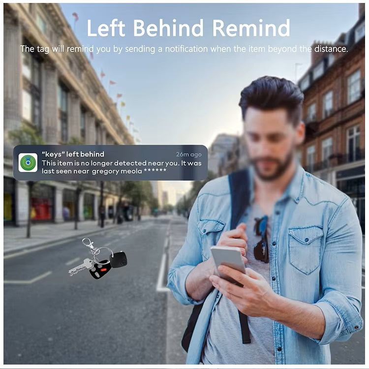 Localizador GPS Inteligente Bluetooth Anti-Pérdida Llaves Mascotas etc
