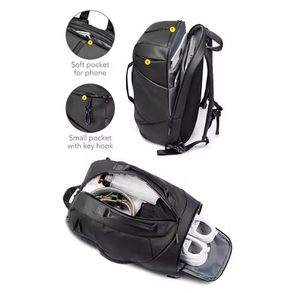 Mochila 2 en 1 para Deporte y Oficina Impermeable 40 Litros Oxford
