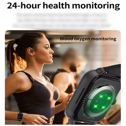 Reloj inteligente M12 de 1,83 pulgadas con respuesta a llamadas BT