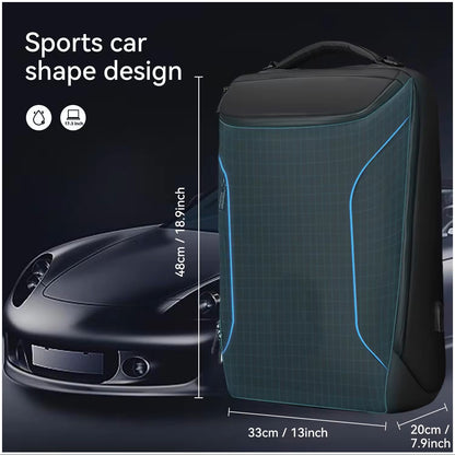 Mochila Impermeable Multifuncional Carga USB Ideal Viajes y Oficina