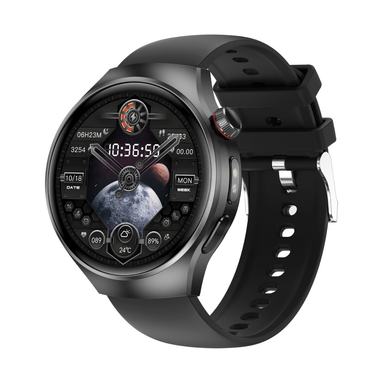Smartwatch Reloj Inteligente Llamadas Bluetooth, Monitoreo de Salud