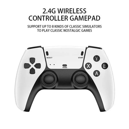 Consola de Videojuegos Retro M8 Pro con Game Stick 4K, 2 Controles Inalámbricos y Más de 20.000 Juegos