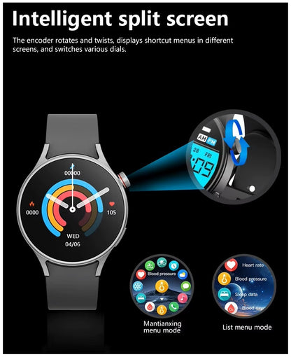 Reloj Inteligente C13 2025 Llamadas Bluetooth, Monitor de Salud, Ritmo Cardíaco, Sueño y Actividad