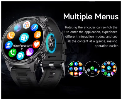 Reloj Inteligente V99 AMOLED 1.85 Batería 710mAh, Llamadas Bluetooth Salud