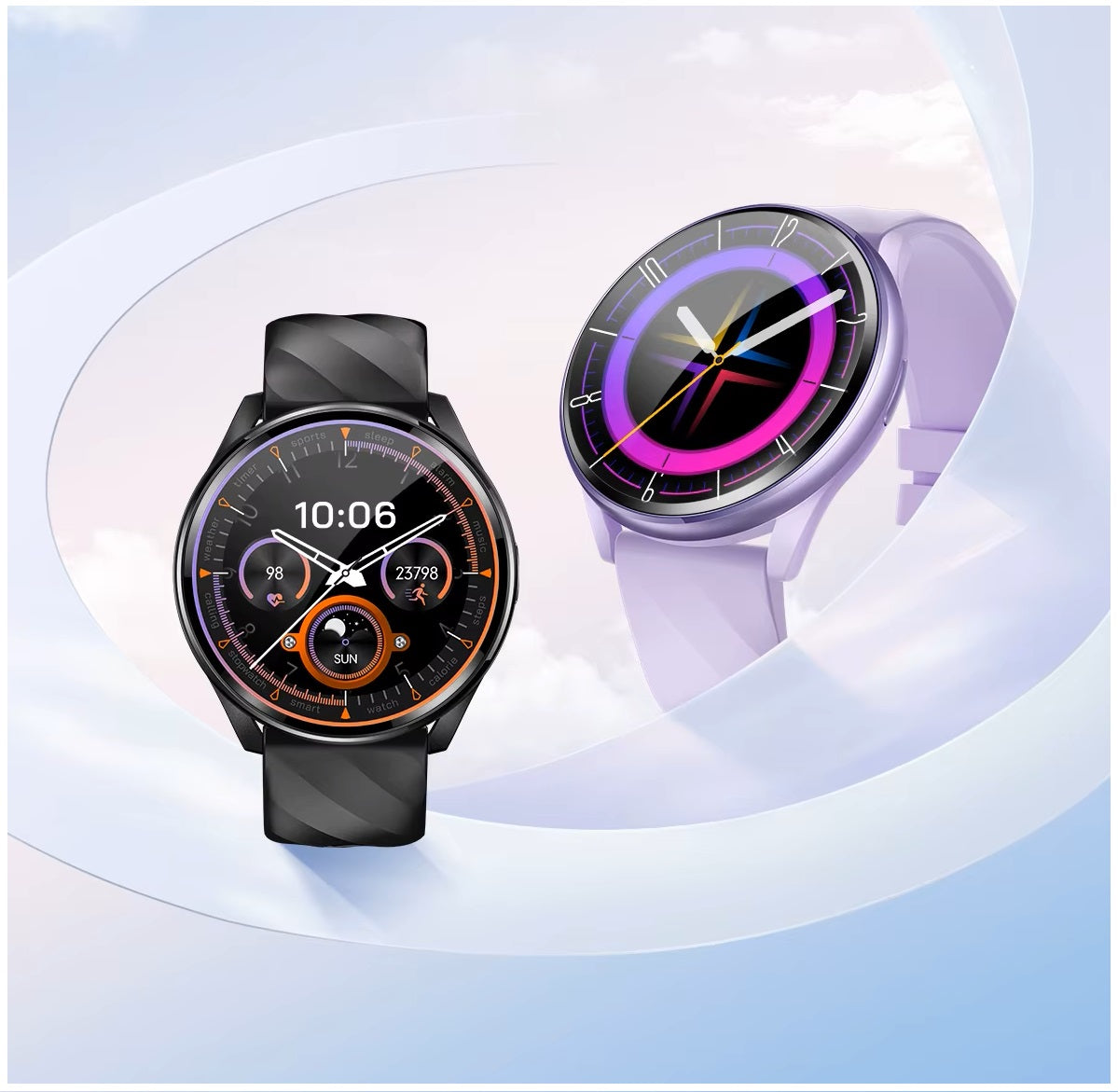 Reloj Inteligente Mujer Llamadas Bluetooth | Monitoreo de Salud | Multideporte | IP67 Notificaciones