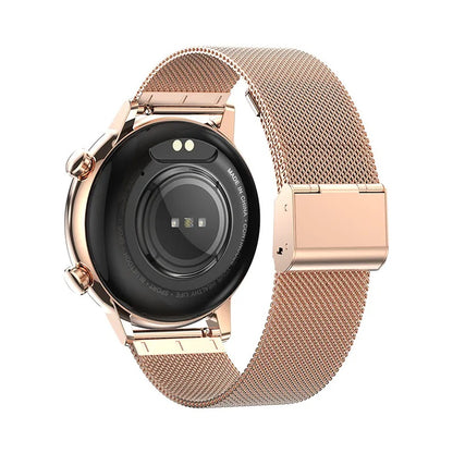 Reloj Inteligente Smartwatch Bluetooth Mujer Pantalla AMOLED Correa Metálica