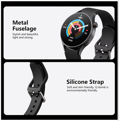 Reloj Inteligente C13 2025 Llamadas Bluetooth, Monitor de Salud, Ritmo Cardíaco, Sueño y Actividad