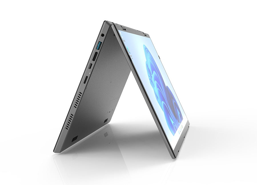 Notebook 2 en 1 Táctil 14.1” Full HD IPS, Intel N100, 16GB RAM, 512GB SSD, Convertible 360°, Ideal Oficina, Estudio y Productividad Avanzada