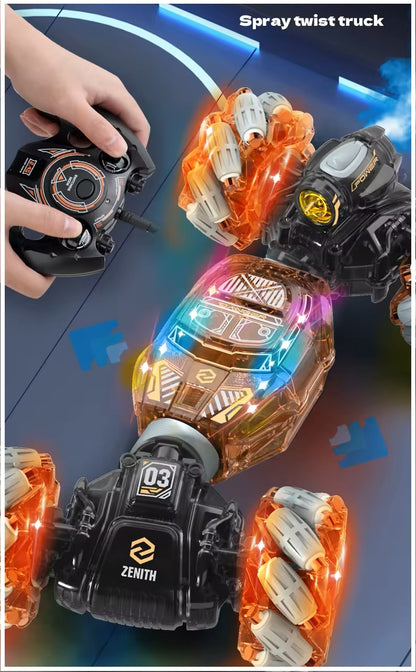 Auto Acrobático Doble Cara 4X4 RC Control Remoto Gestos 2.4G