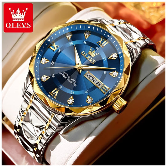 Reloj de Pulsera de Cuarzo para Hombre Elegancia Resistencia