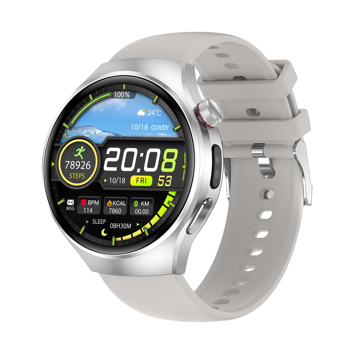 Smartwatch Reloj Inteligente Llamadas Bluetooth, Monitoreo de Salud