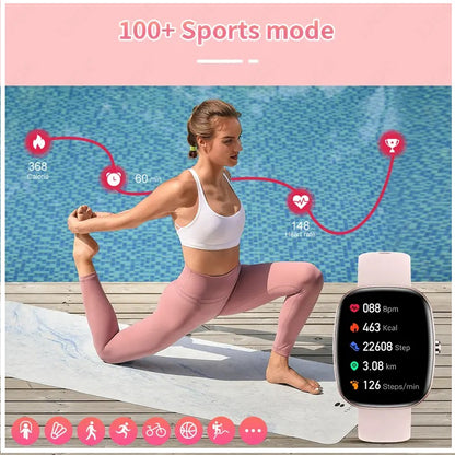Reloj Inteligente T69 Llamadas Bluetooth, Pantalla 1.83”, Monitor de Salud Integral y Resistencia al Agua IP67