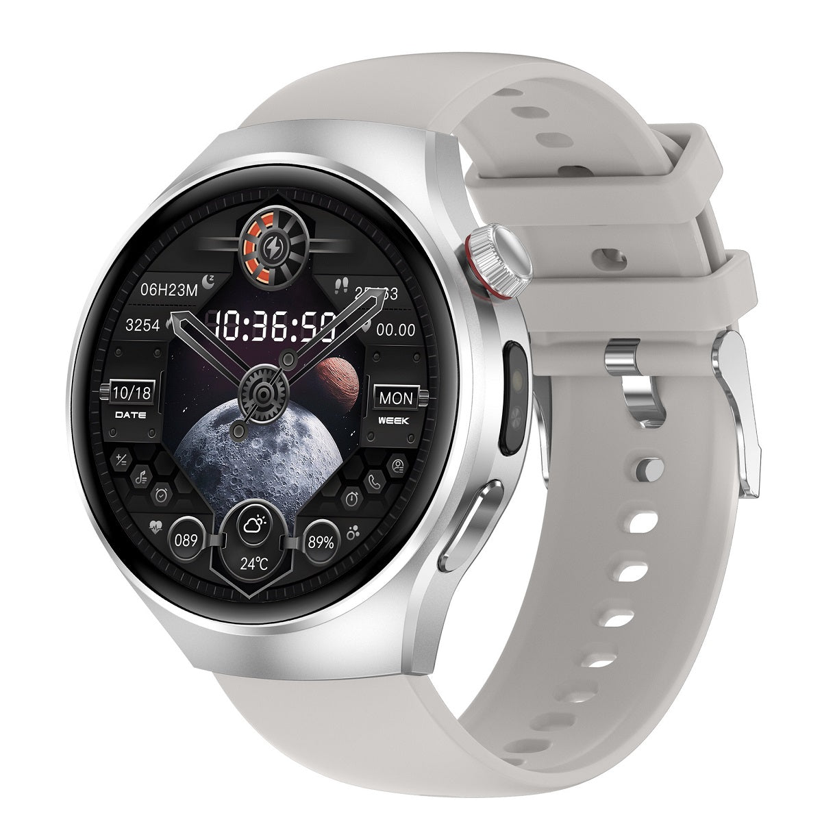 Smartwatch Reloj Inteligente Llamadas Bluetooth, Monitoreo de Salud
