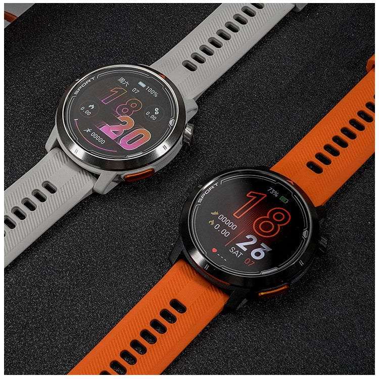 Smartwatch Deportivo DT G9 GPS Integrado Pantalla AMOLED 1.43" 466x466 Mapas Offline Llamadas Bluetooth Brújula 3ATM para Running Trekking y Outdoor