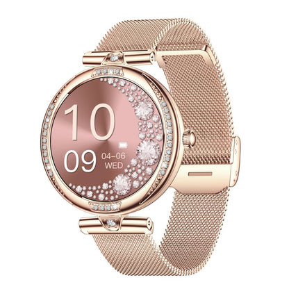 Reloj Inteligente NX17 Pro Pantalla AMOLED Llamadas Bluetooth Monitoreo y Correa de Acero Inoxidable