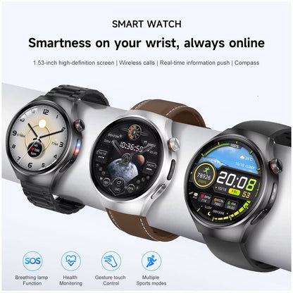 Smartwatch Reloj Inteligente Llamadas Bluetooth, Monitoreo de Salud
