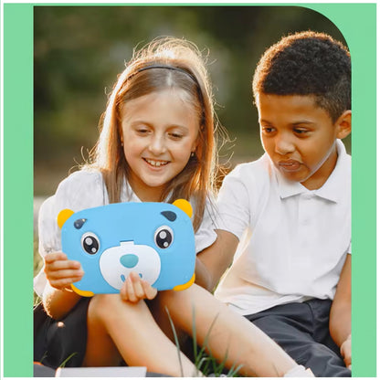 Tablet Infantil Educativa Android 13 Quad Core 1.5Ghz 2GB RAM 32 ROM 3000mAh 7 Pulgadas 2 Cámaras WIFI Bluetooth
