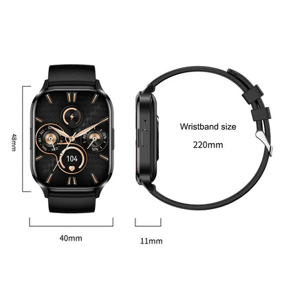 Smartwatch Pantalla AMOLED 2.01 Monitor de Ritmo Cardíaco